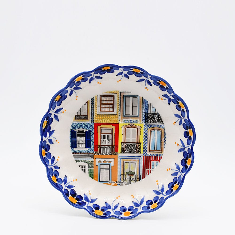 Janelas | Ceramic Dish - 9.4"