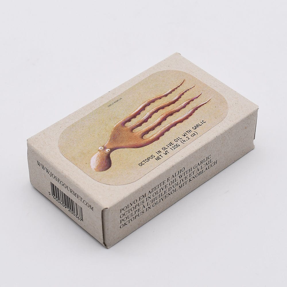 José Gourmet I Canned Octopus in olive oil with garlic