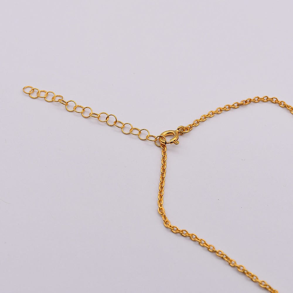 Laço I Gold-plated Silver Necklace 0.2 oz