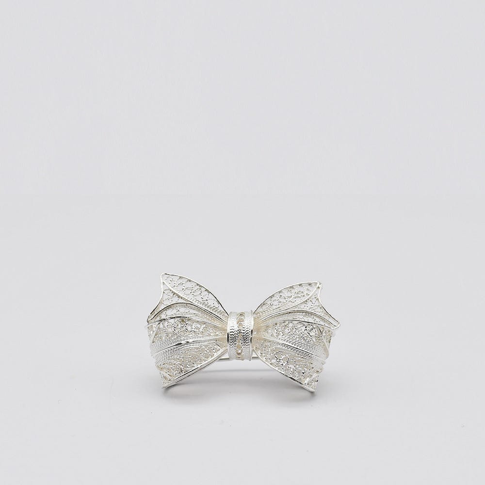 Laço I Siver filigree Brooch 0.3 oz - 1.0"