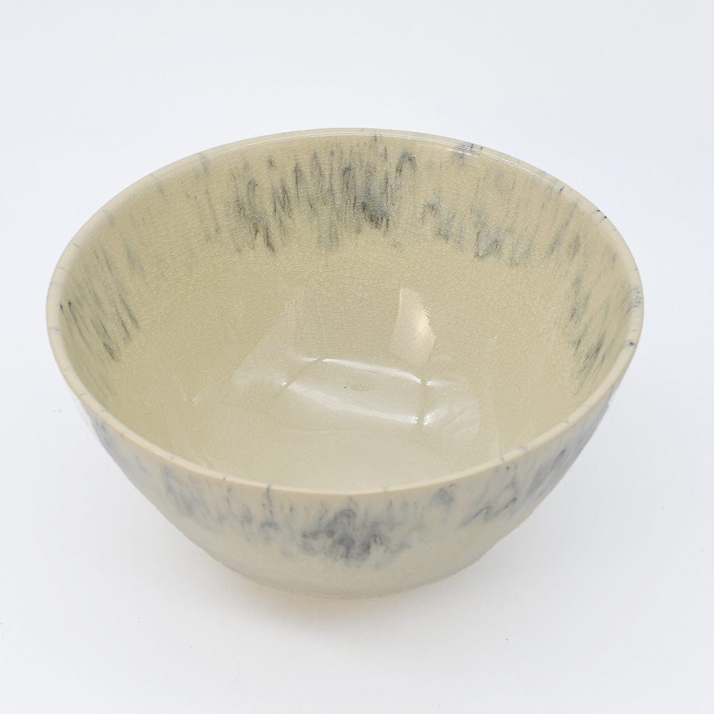 Madeira I Stoneware Salad Bowl - Beige