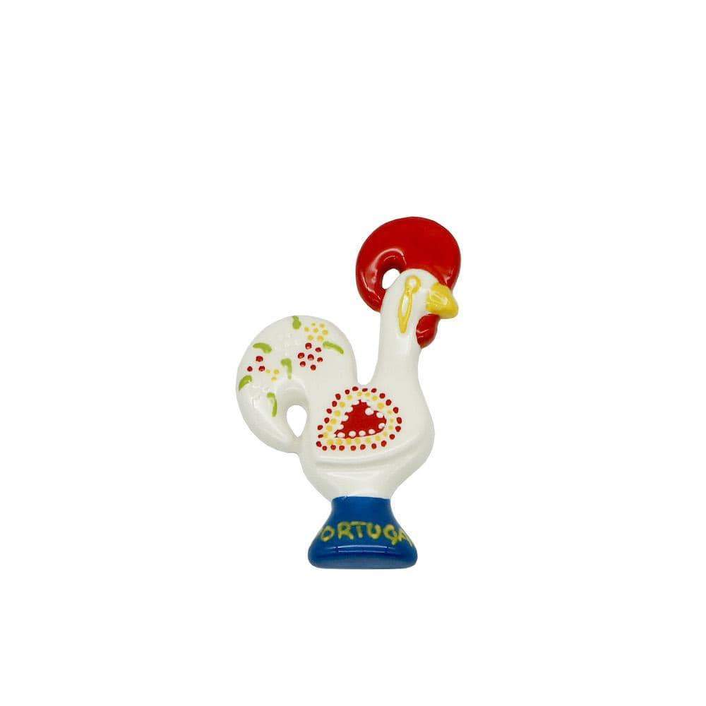 Magnet "Galo de Barcelos" White