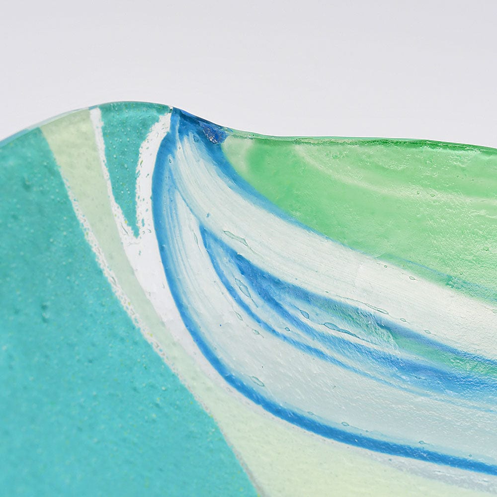 Marinha Grande I Glass Salad Bowl - 11"