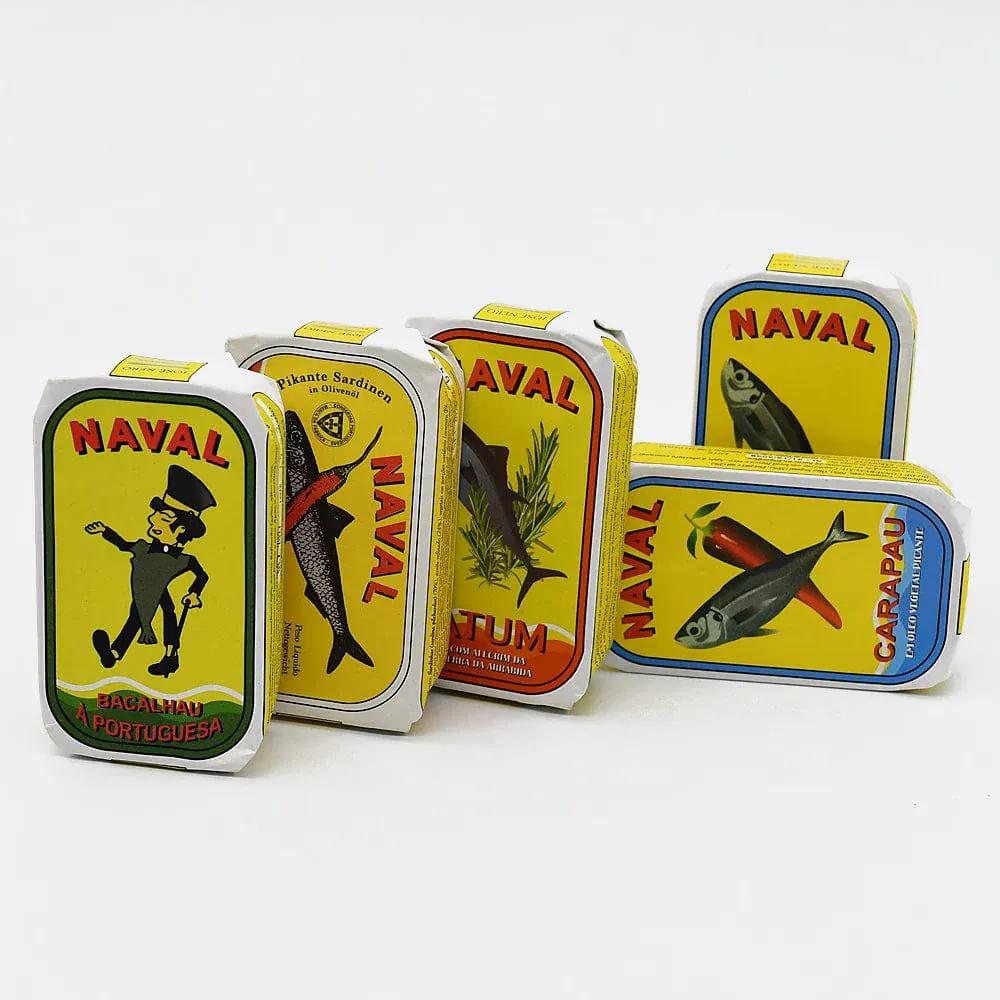 Naval I Canned Sardines in spicy olive oil
