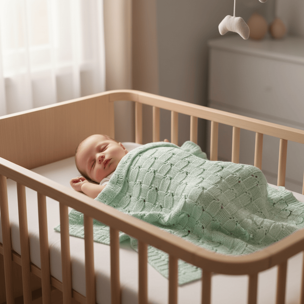 Newborn Baby Blanket – Green