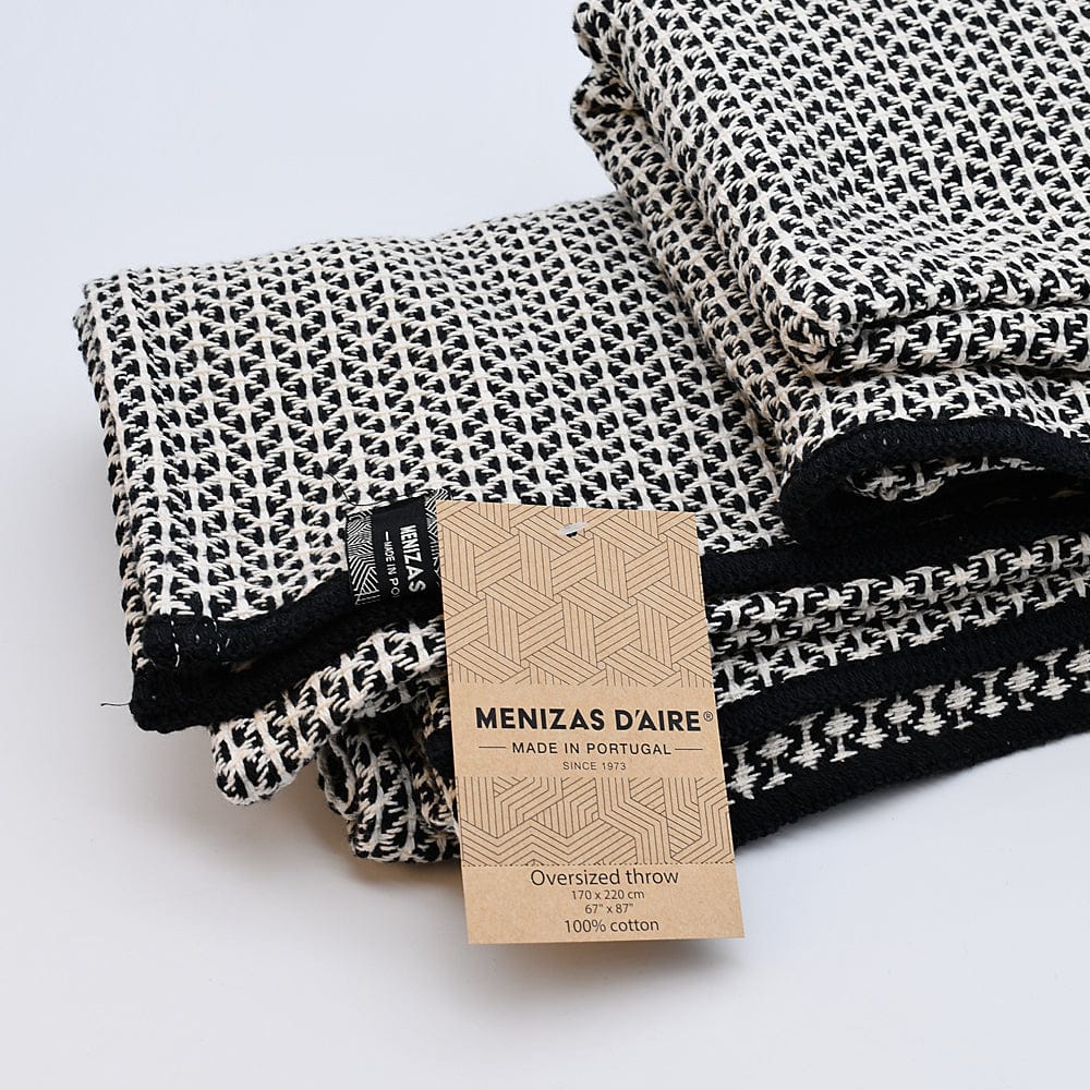 Oversized Blanket - Black