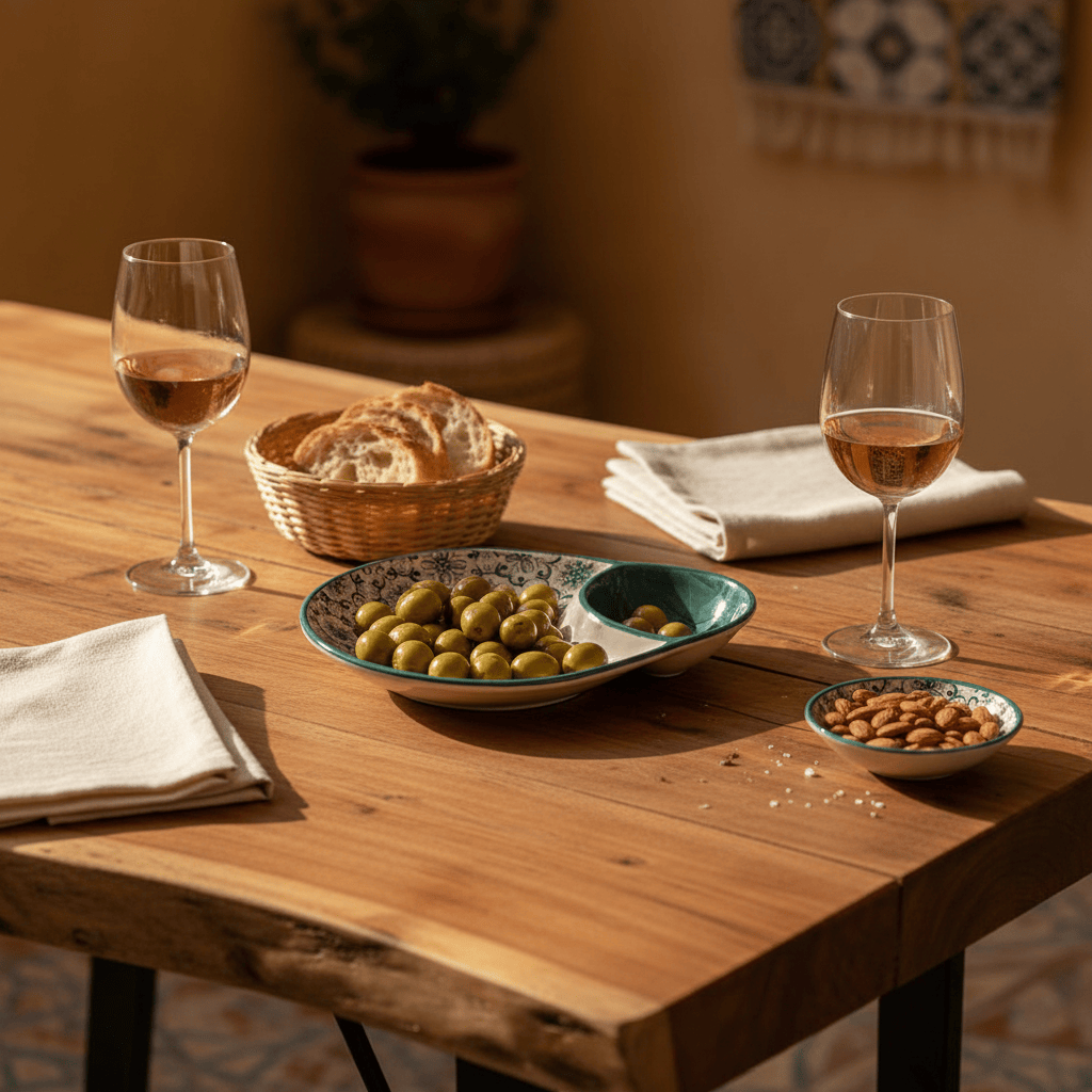 Padrão I Ceramic Olive Dish - Green