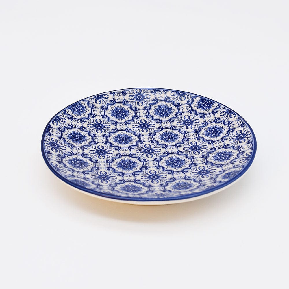 Padrão I Ceramic Plate 4.7'' - Blue