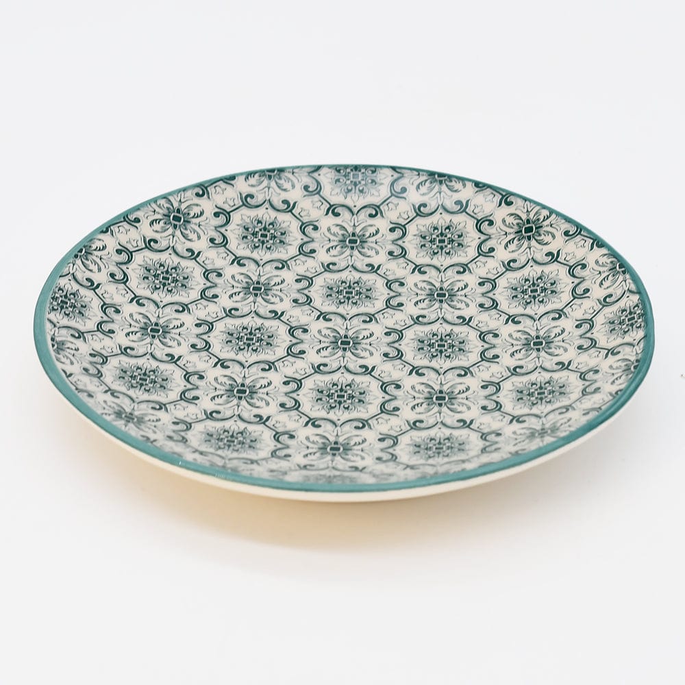 Padrão I Ceramic Plate 5.9'' - Green