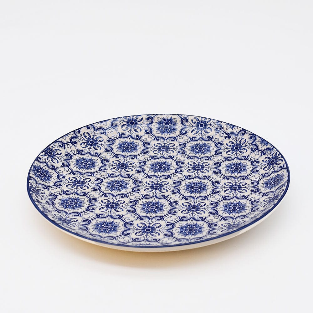 Padrão I Ceramic Plate 7.9'' - Blue