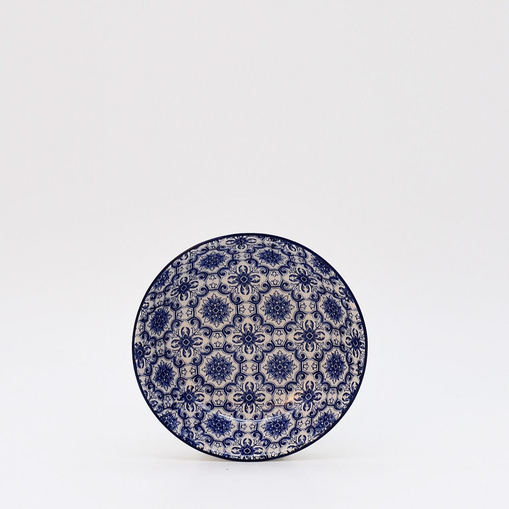Padrão I Ceramic Snack Bowl 5.1'' - Blue