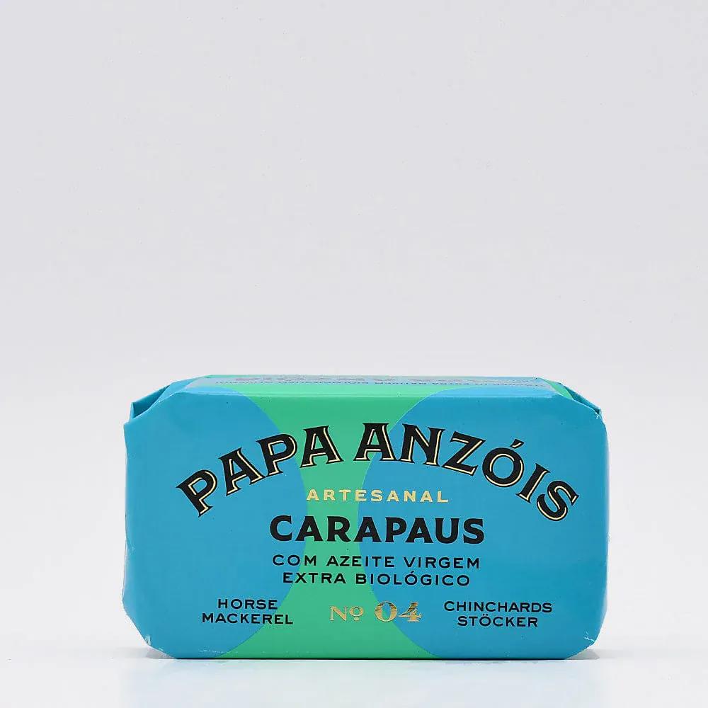 Papa Anzóis I Canned Horse Mackerels in Organic Olive Oil