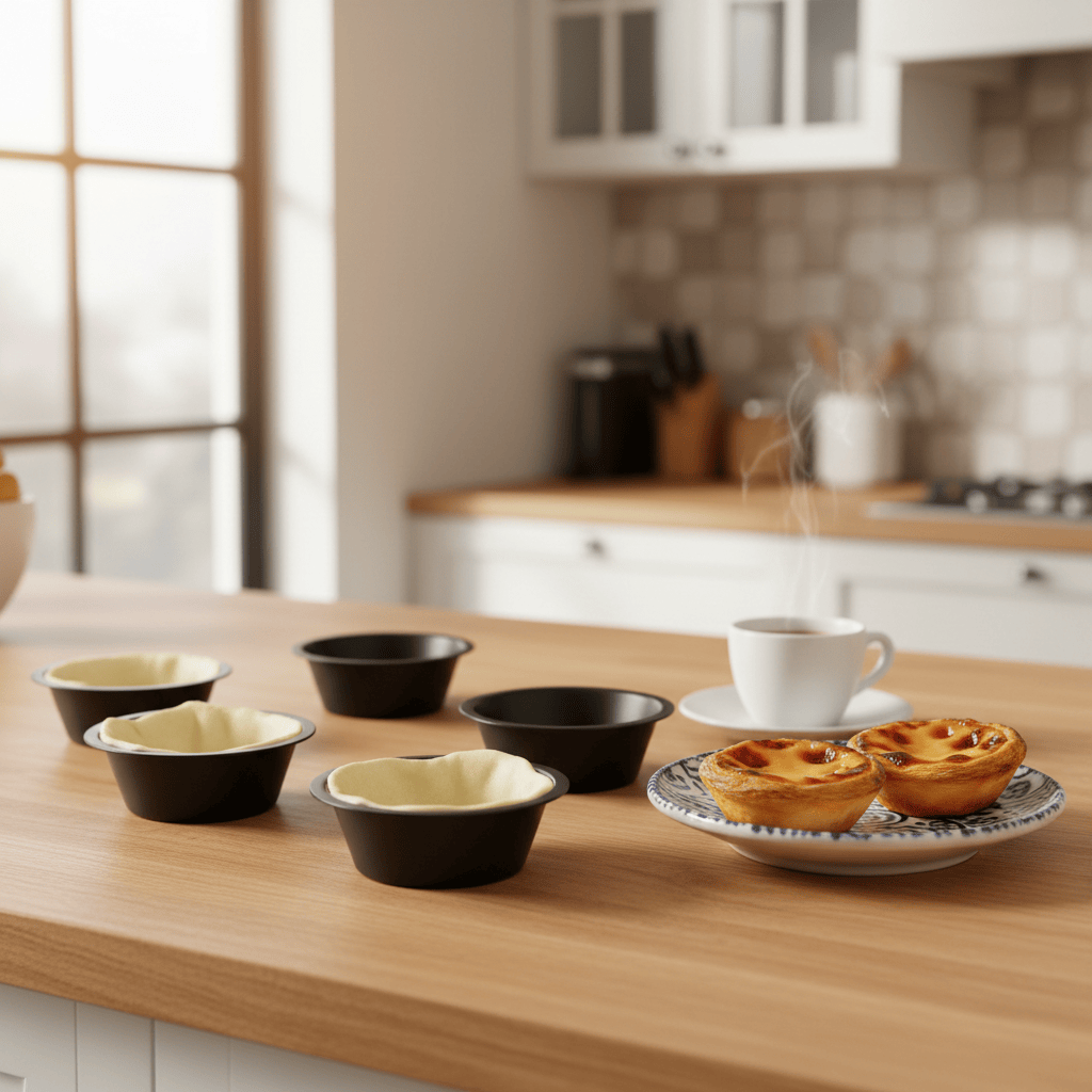 Pasteis de Nata Non-stick Molds - 16 pieces