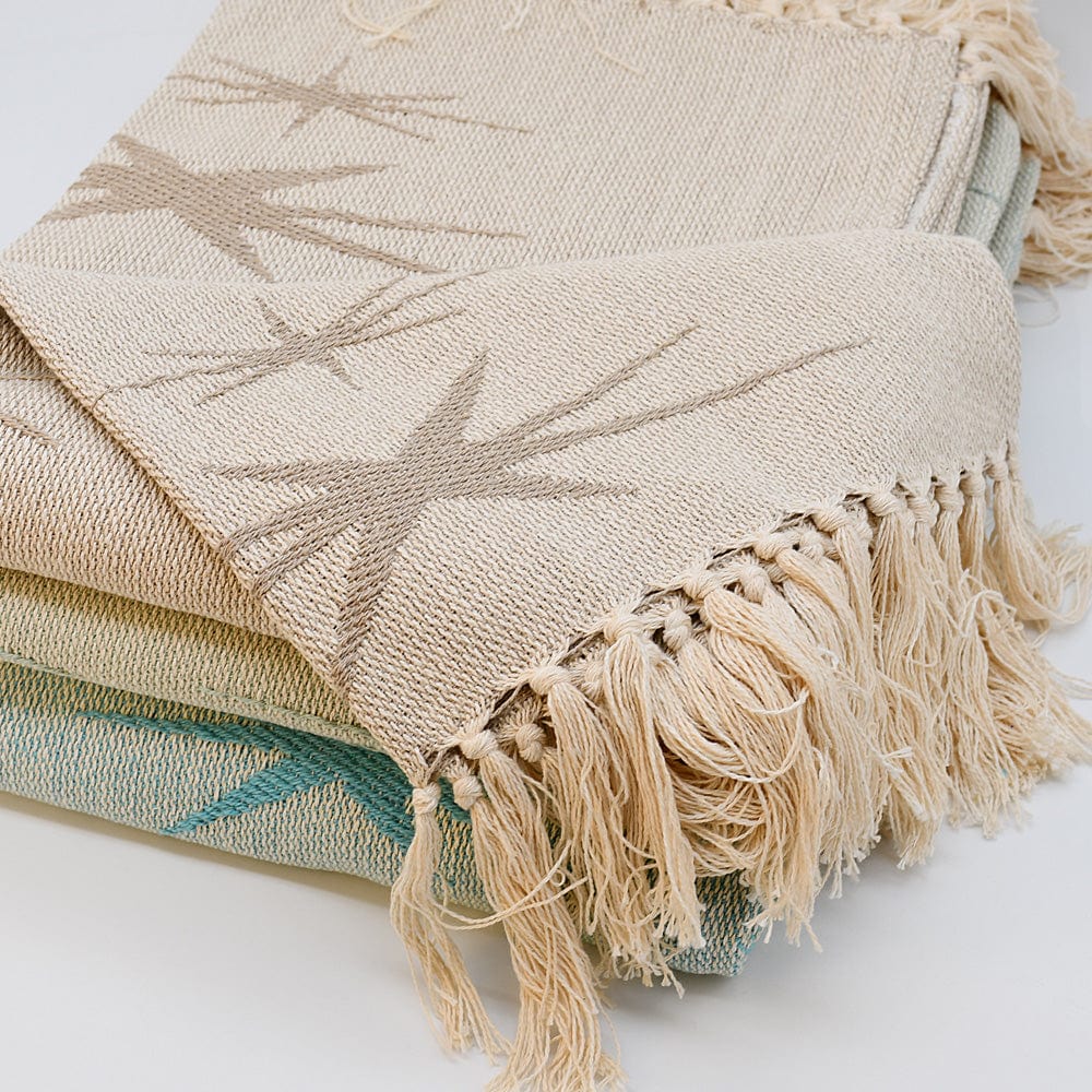 Plaid en coton "Estrelas" - 3 couleurs