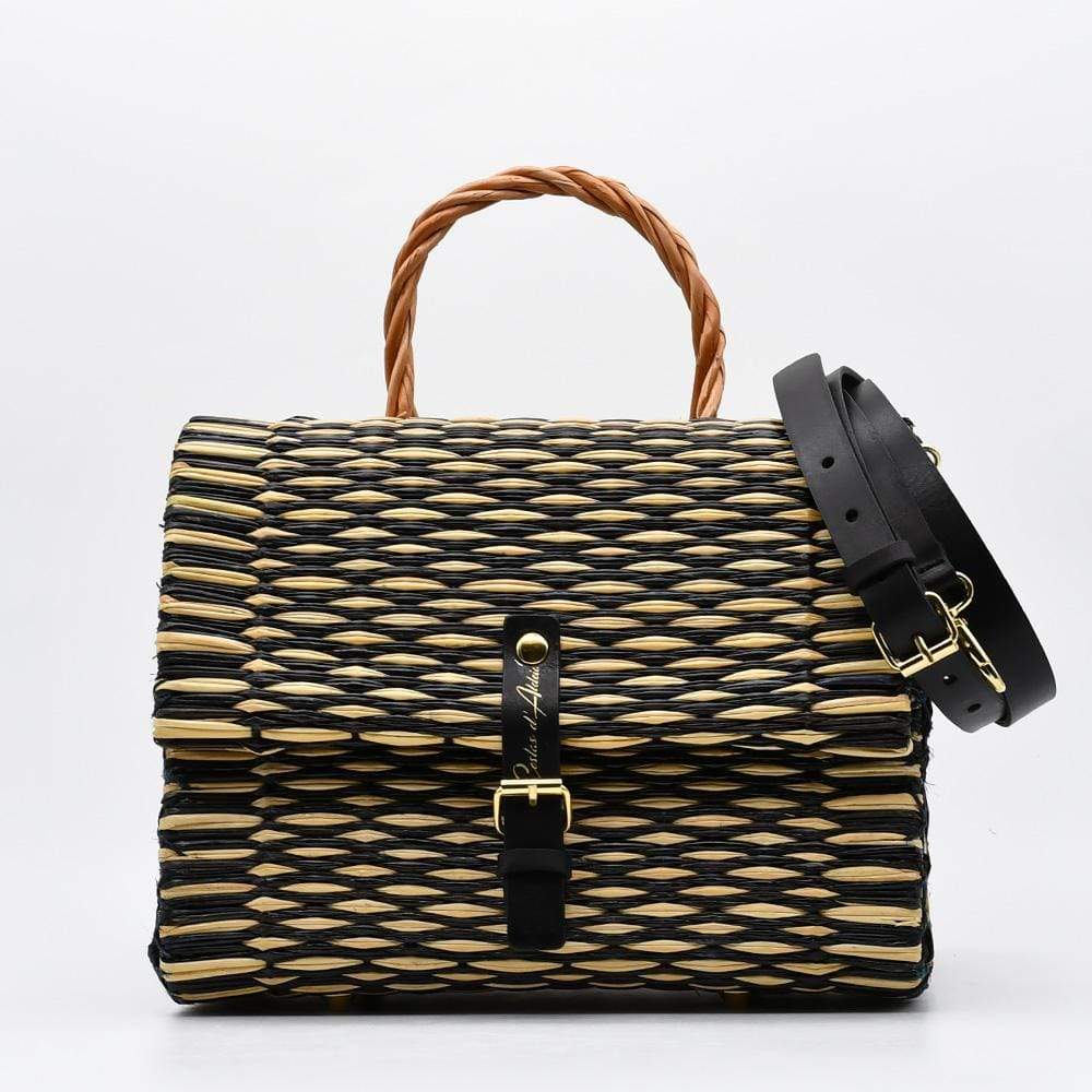 Reed Satchel Bag - 9.8'' - Black