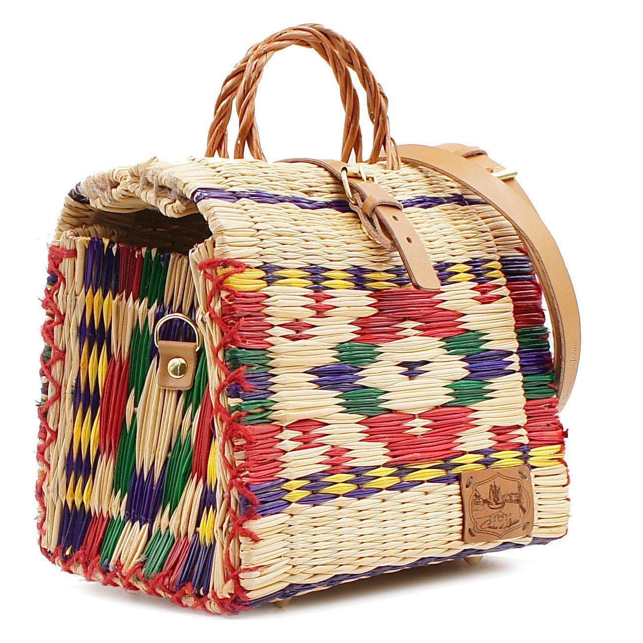 Reed Shopping Bag - 10.2'' - Multicolor