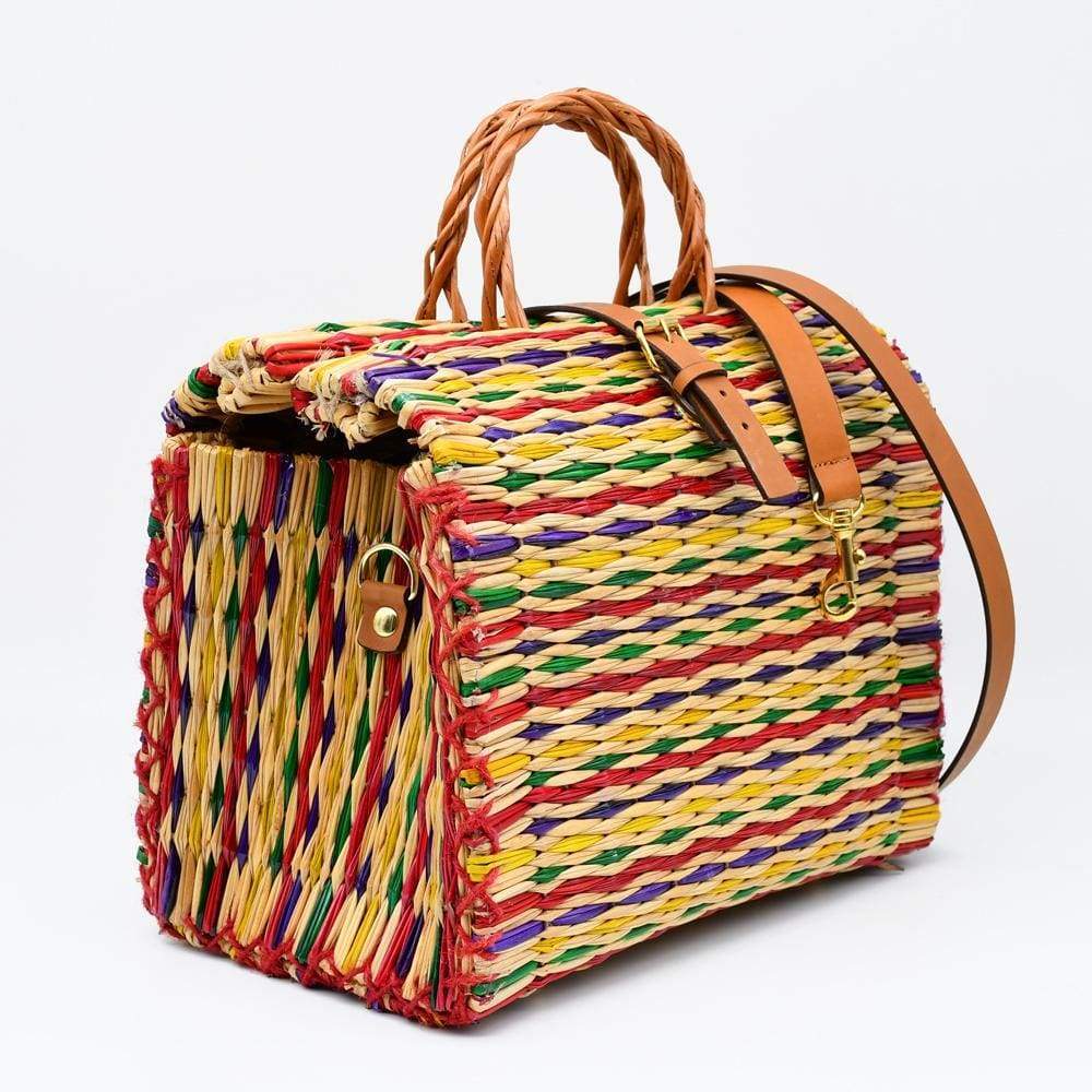 Reed Shopping Bag - 10.2'' - Multicolor