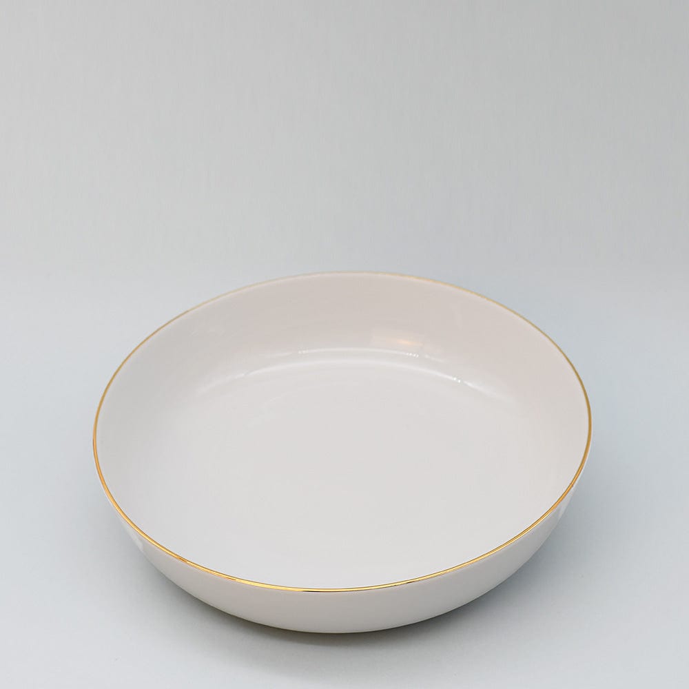 Resonance I Porcelain Soup/Pasta Plate