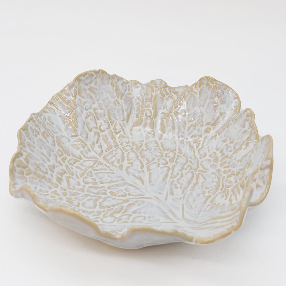 Saladier en grès en forme de chou