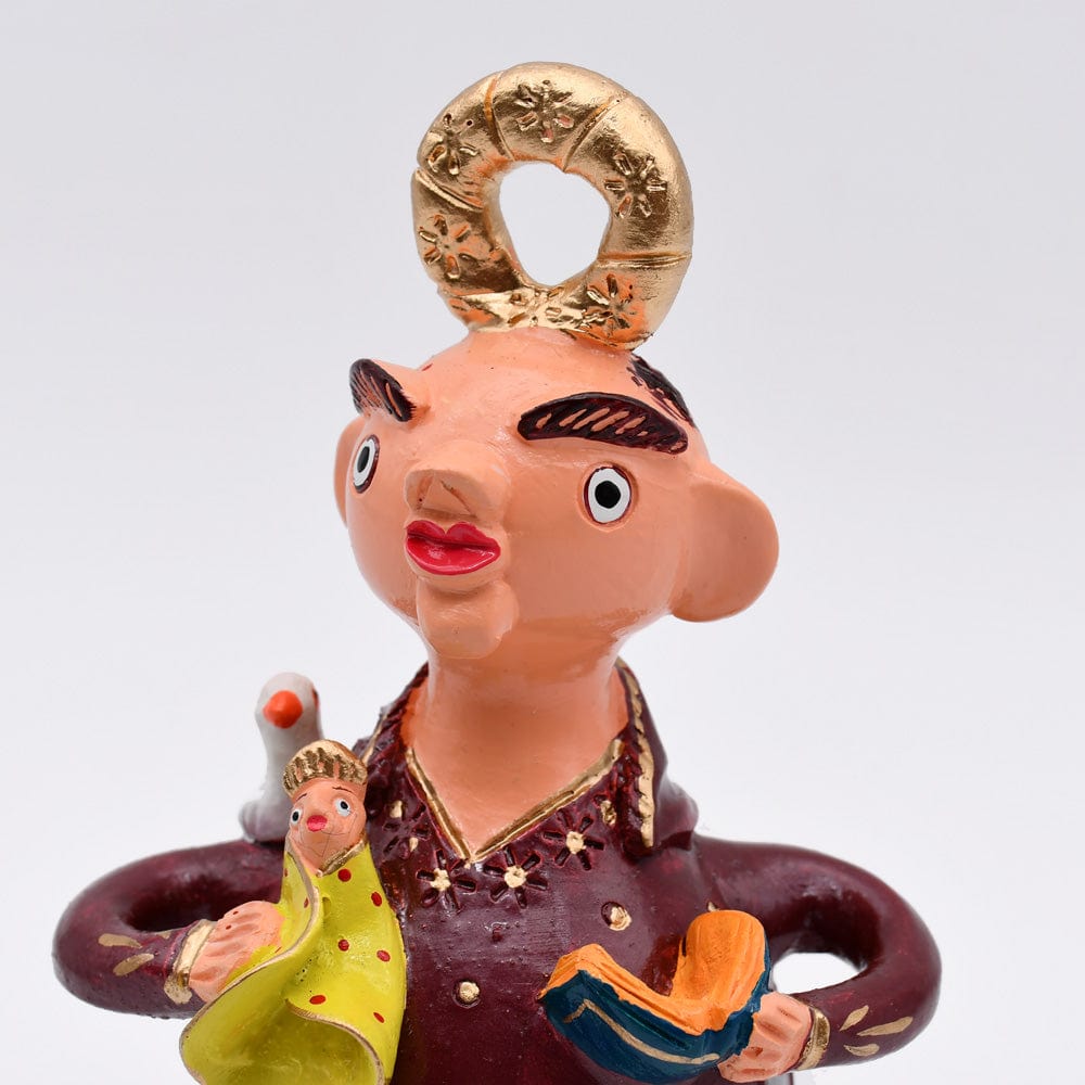 São Antonio I Statuette by Prazeres Côta - 7''