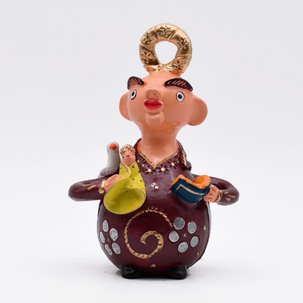 São Antonio I Statuette by Prazeres Côta - 7''