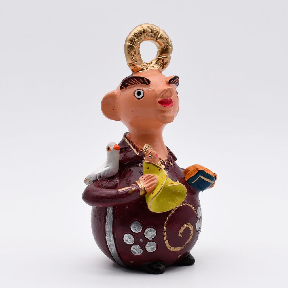 São Antonio I Statuette by Prazeres Côta - 7''