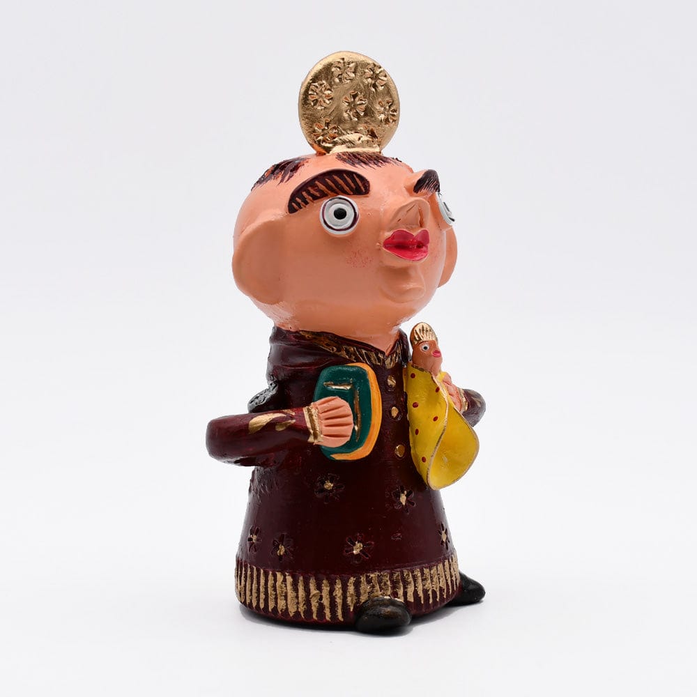 São Antonio I Statuette by Prazeres Côta - 7''