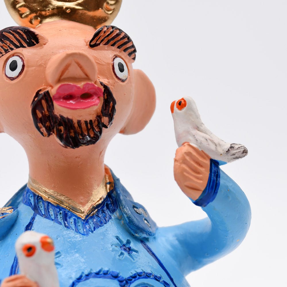 São Francisco I Statuette by Prazeres Côta - 6''