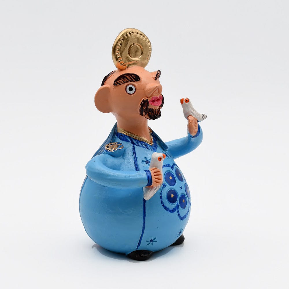 São Francisco I Statuette by Prazeres Côta - 6''