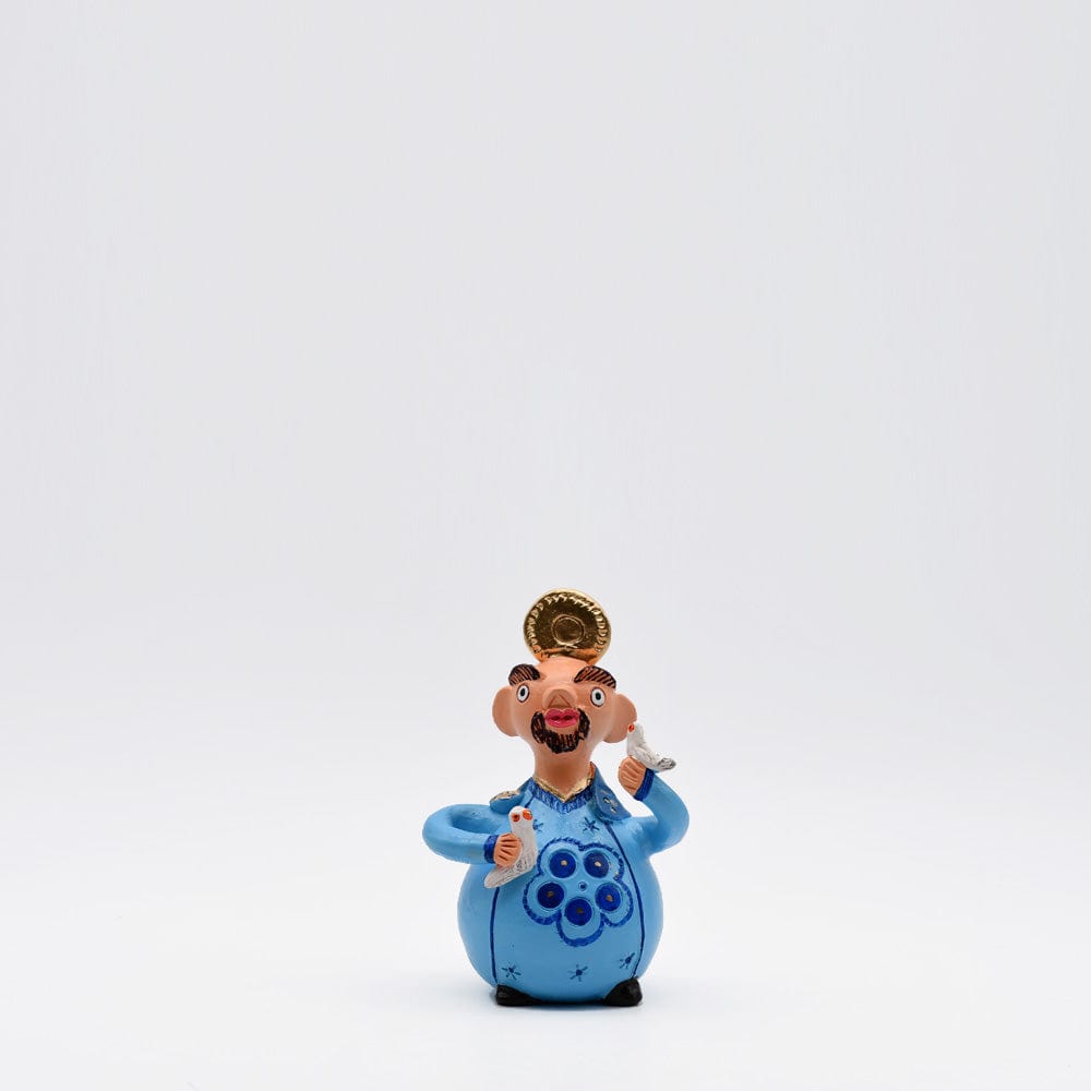 São Francisco I Statuette by Prazeres Côta - 6''