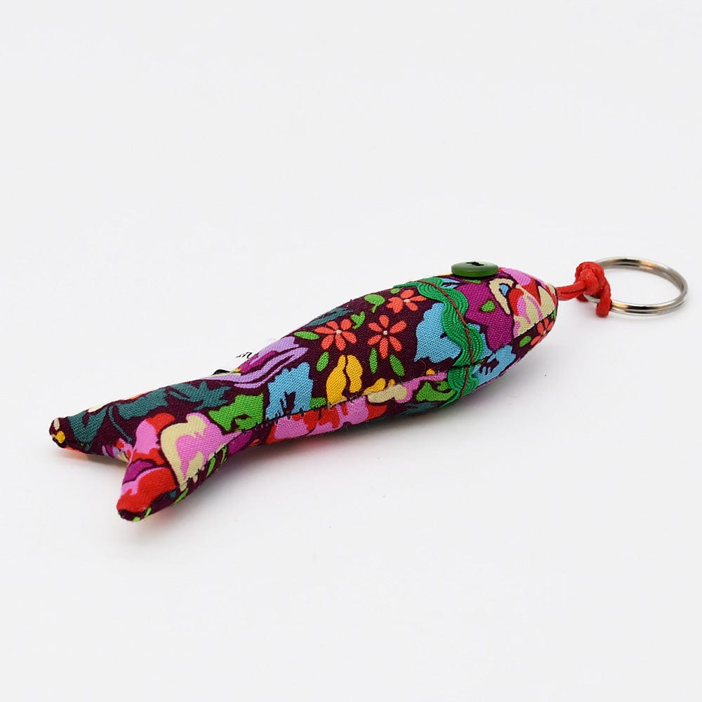 Sardine-Shaped Keychain - Pink #2