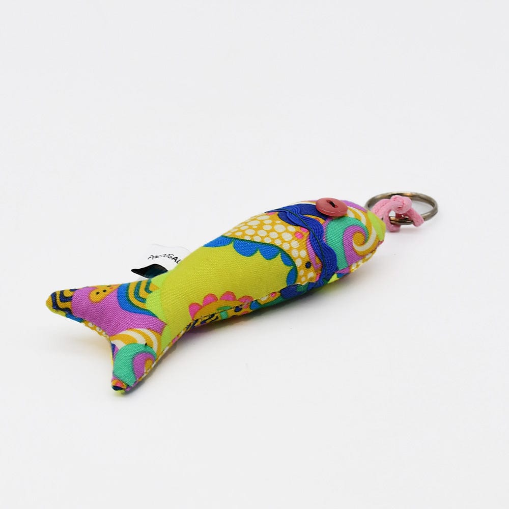 Sardine-Shaped Keychain - Yellow #1