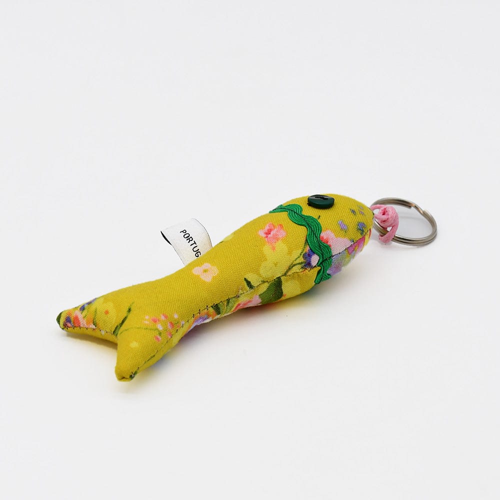 Sardine-Shaped Keychain - Yellow #2
