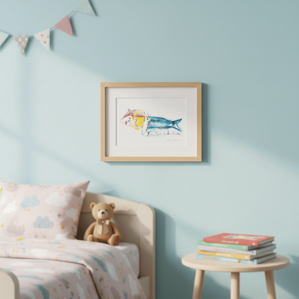 Sardinha #4 I Drawing by Isabel Amorim