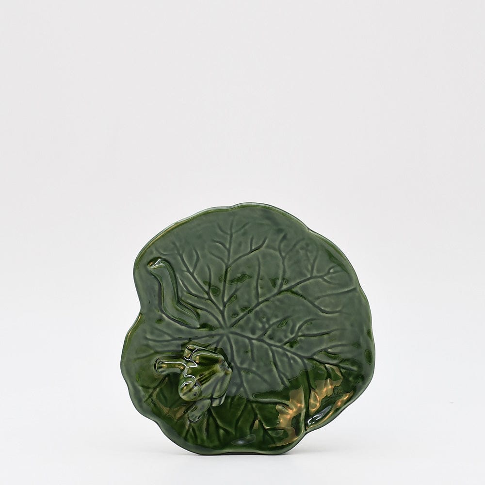 Small Ceramic Dish with a Frog