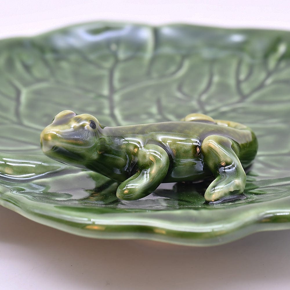 Small Ceramic Dish with a Lizard