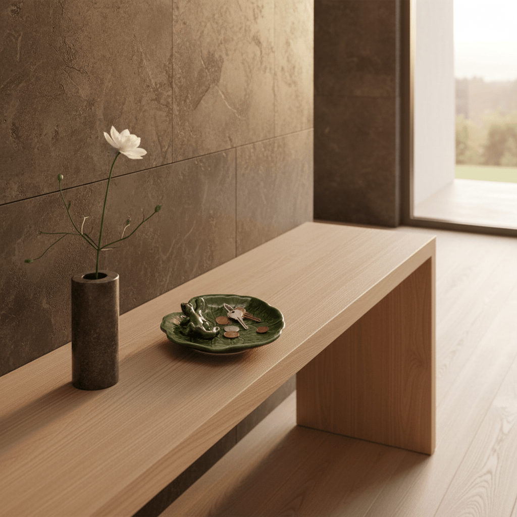 Small Ceramic Dish with a Lizard