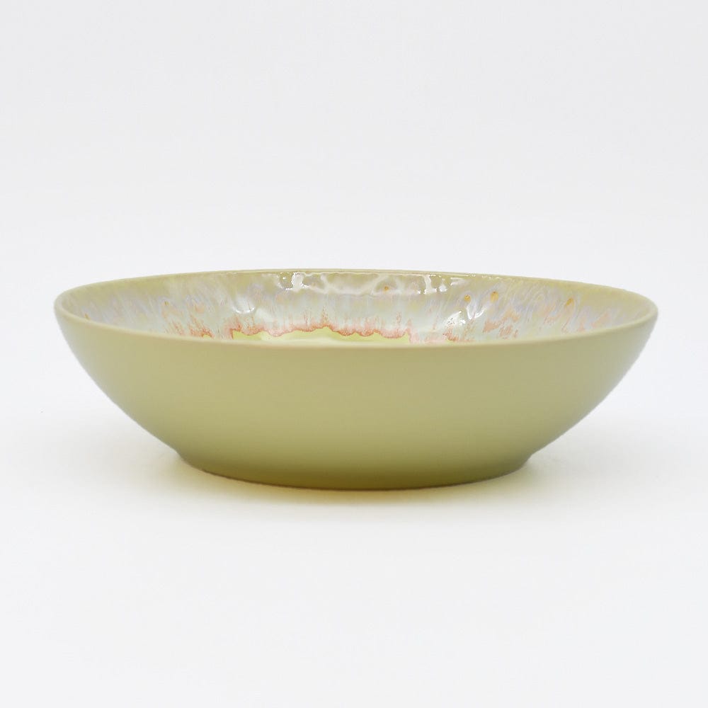 Taormina I Fine Stoneware Pasta Plate 8.7'' - Yellow