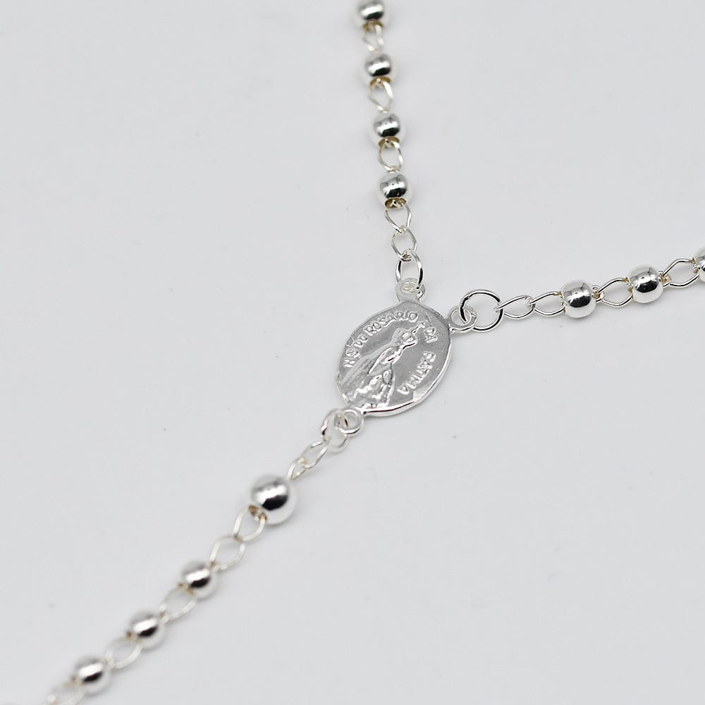 Terço I Silver Fátima Rosary 0.2 oz