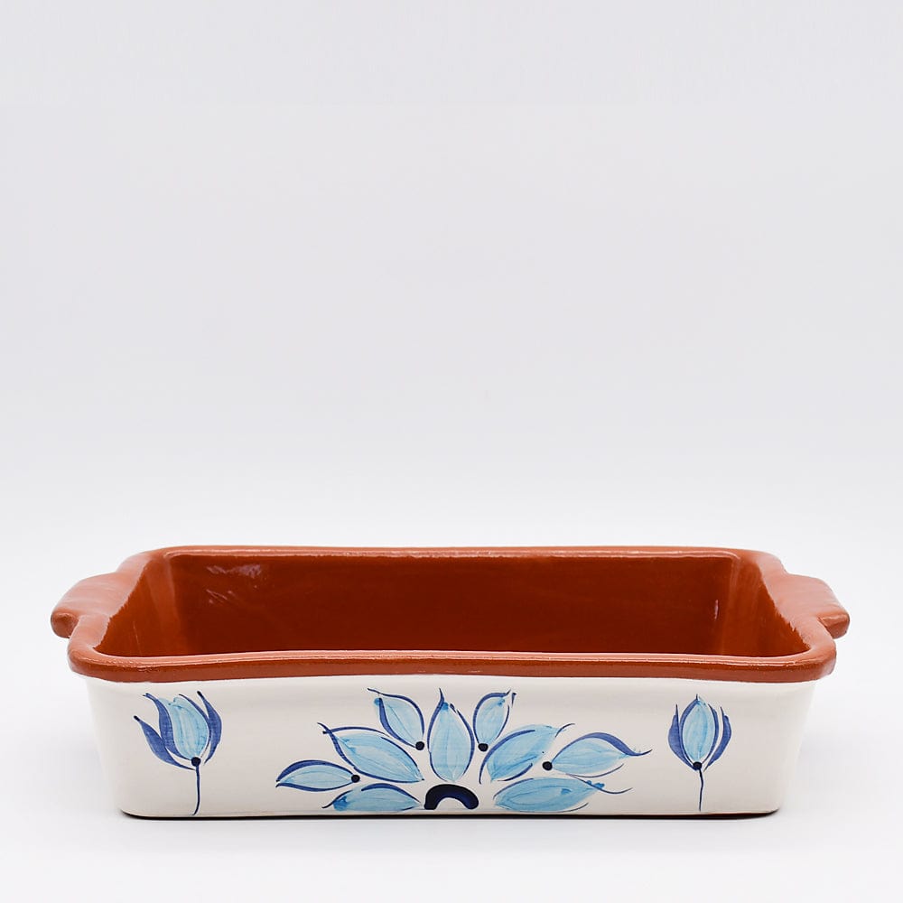 Terracotta Baking Dish - Turquoise