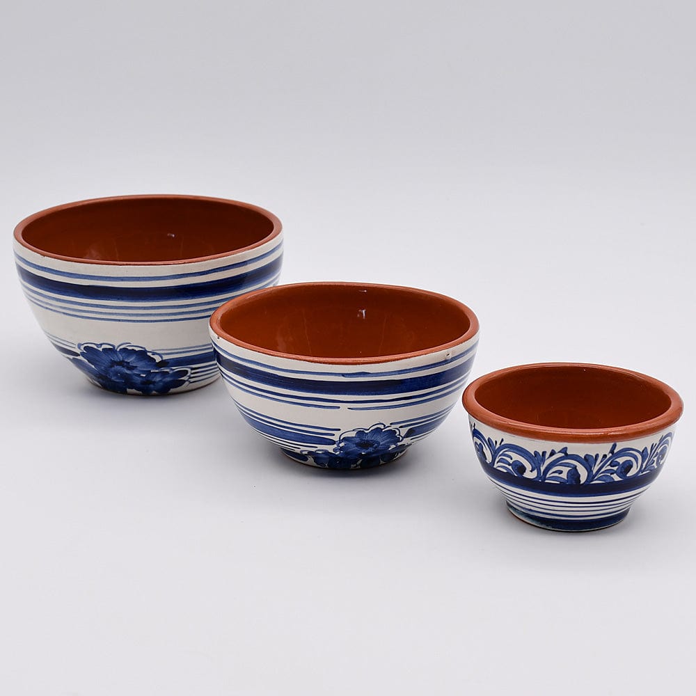 Terracotta Bowl 5.5" - Blue