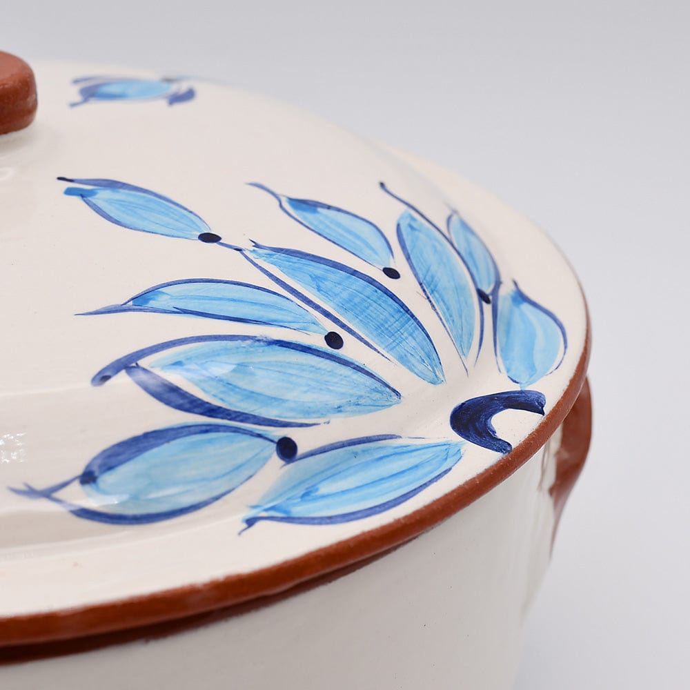 Terracotta Cooking Pot - Turquoise