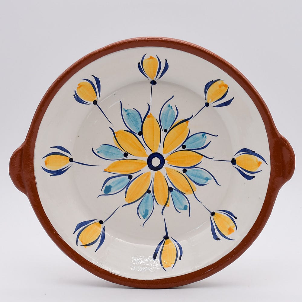 Terracotta Gratin Plate - Yellow