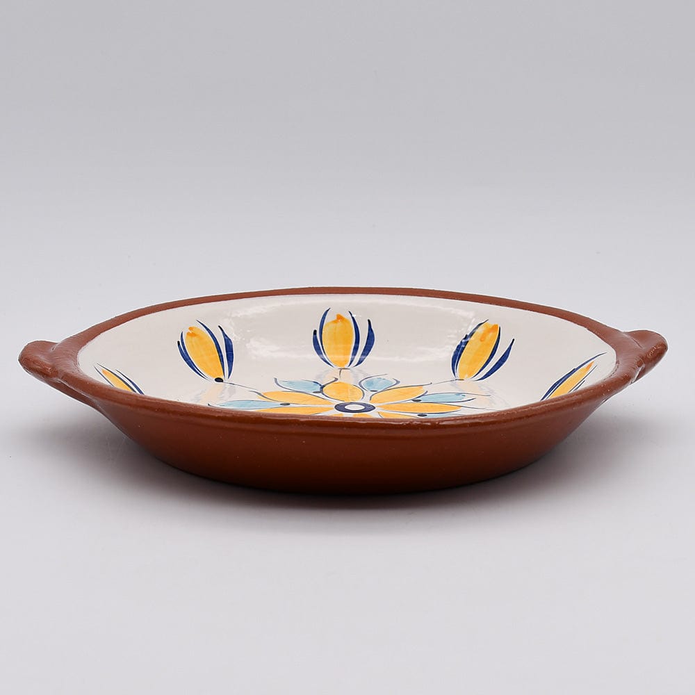 Terracotta Gratin Plate - Yellow