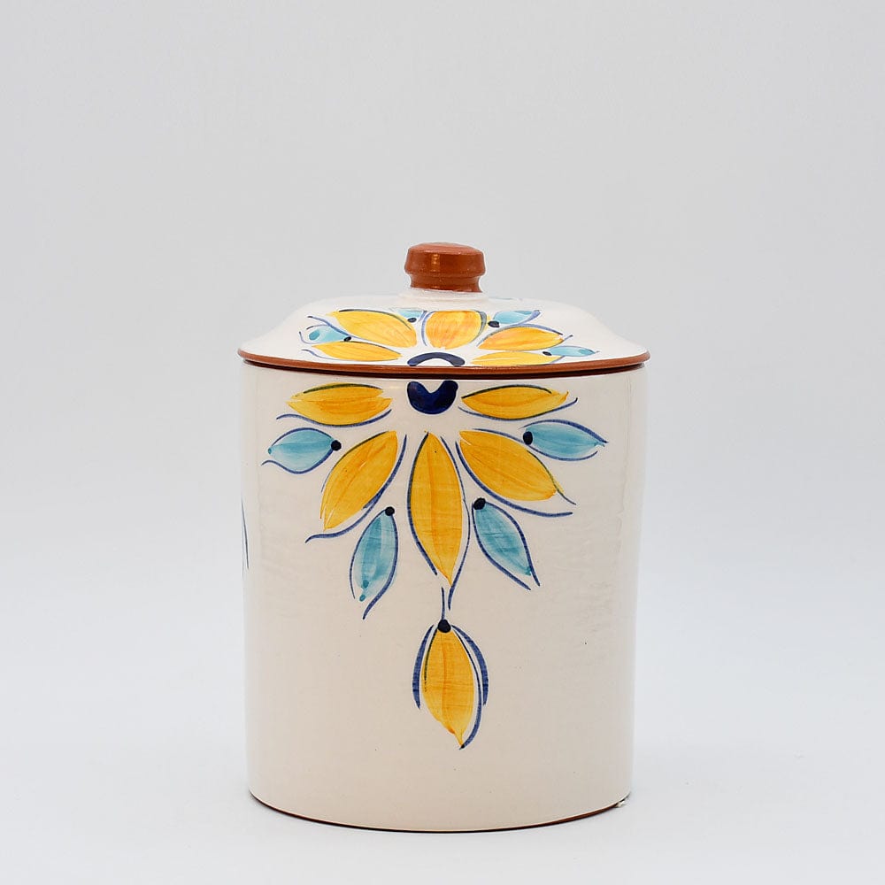 Terracotta Kitchen Storage Box - Yellow