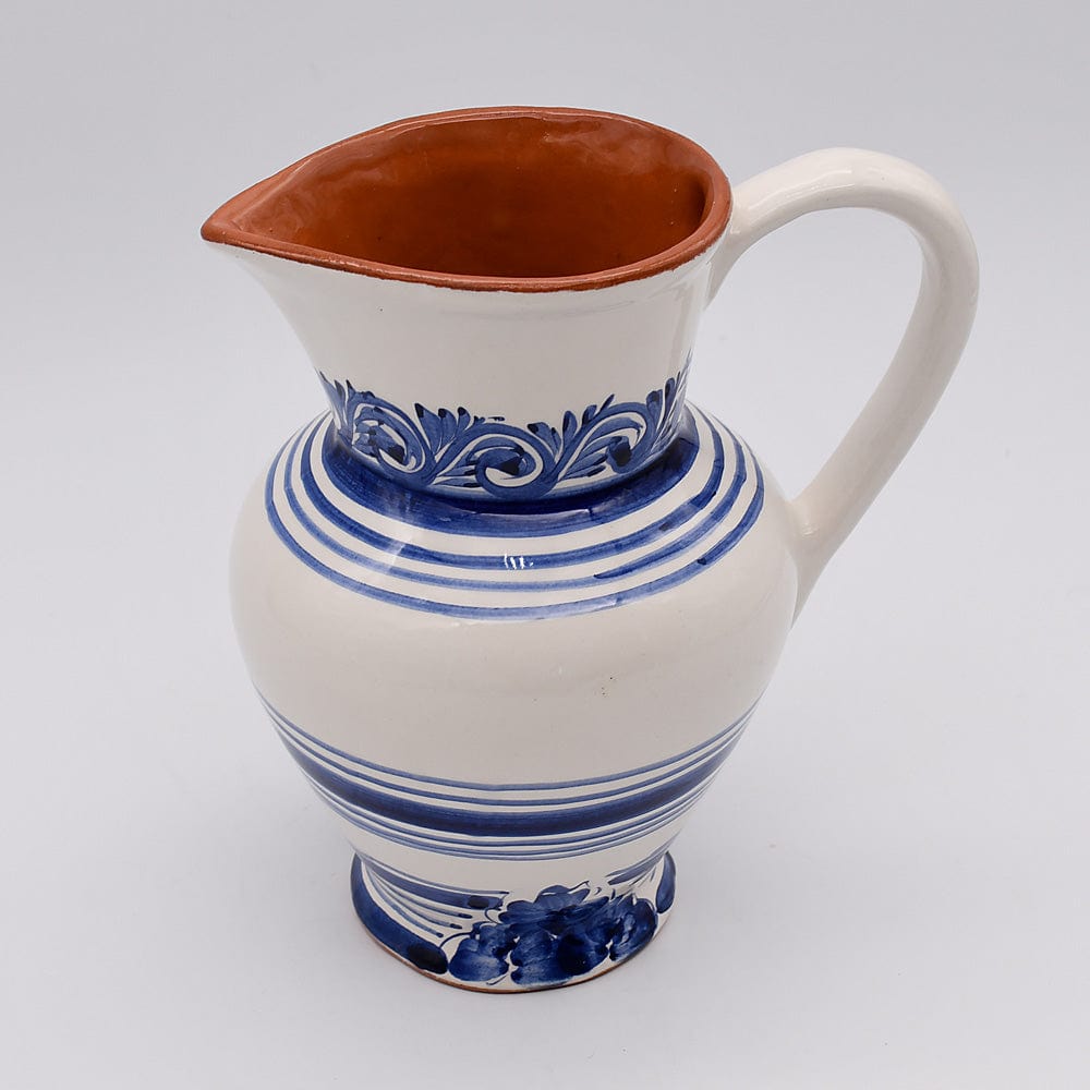 Terracotta Pitcher - Blue