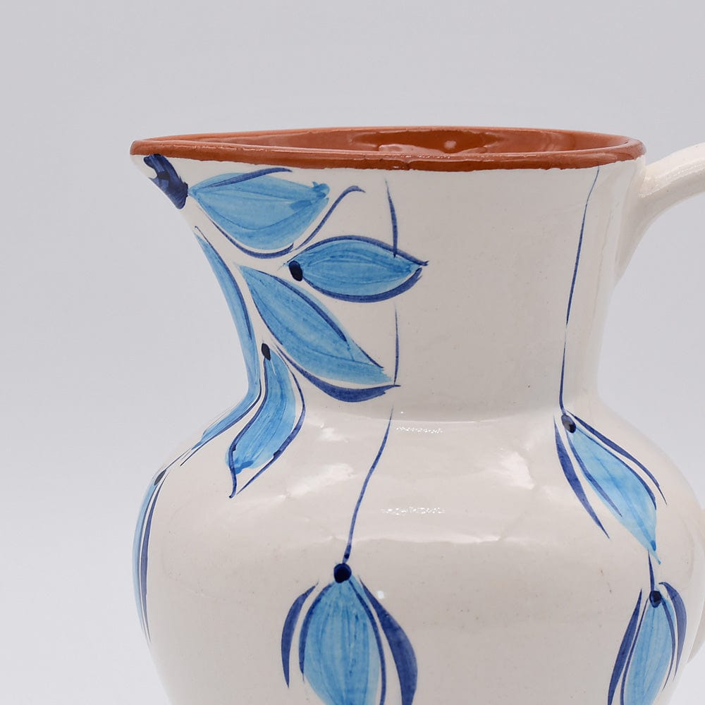 Terracotta Pitcher - Turquoise