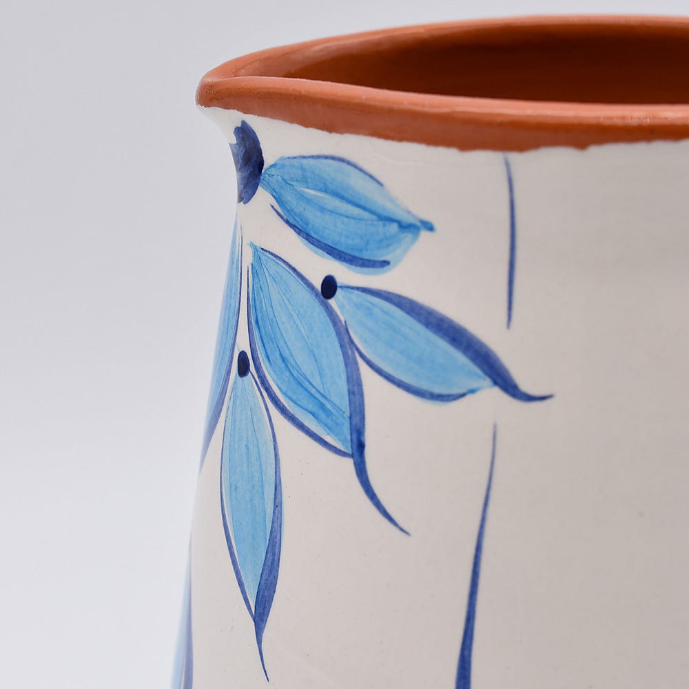 Terracotta Pitcher - Turquoise