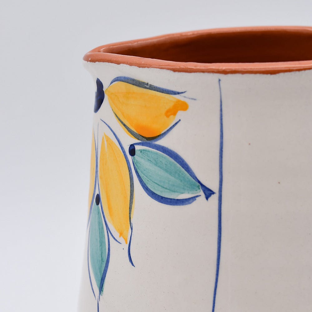 Terracotta Pitcher - Yellow