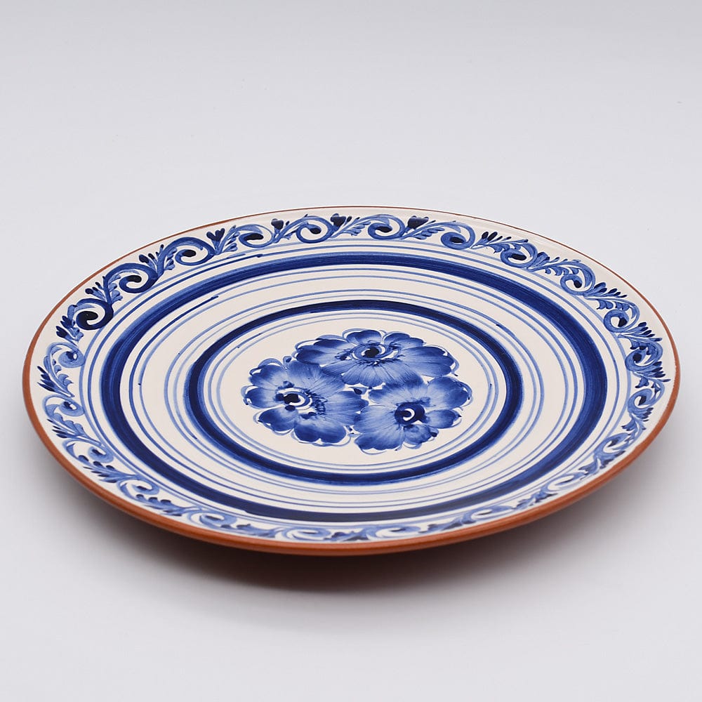 Terracotta Plate 11.0" - Blue